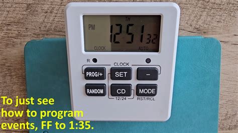 Timer Menu Explanation Please .